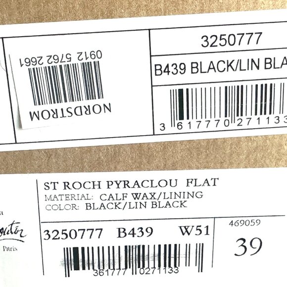 Christian Louboutin ST ROCH PYRACLOU FLAT Lug Spikes Loafers Moccasin Shoe - Picture 14 of 14